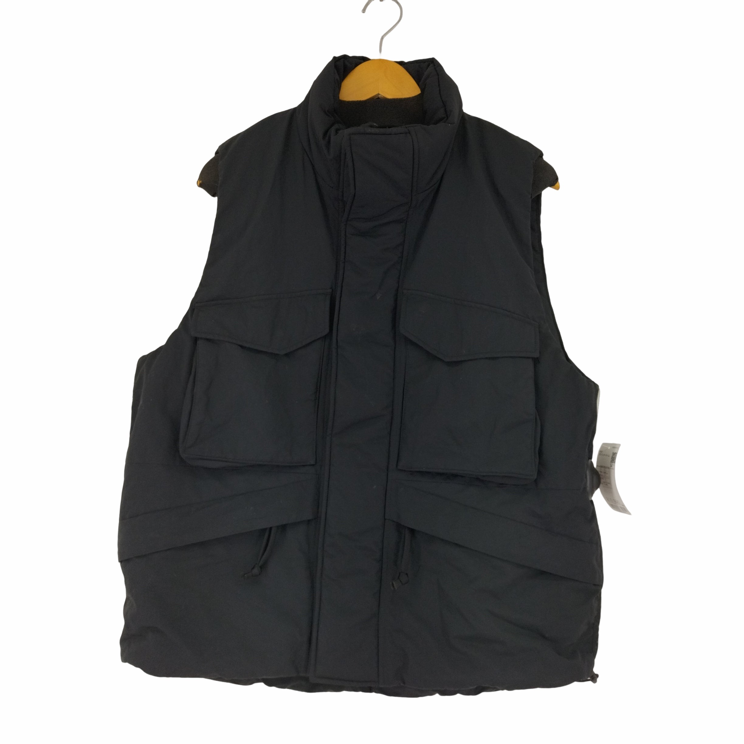 MONKEY TIME(モンキータイム)23AW Vest Black パデッド スタンド 