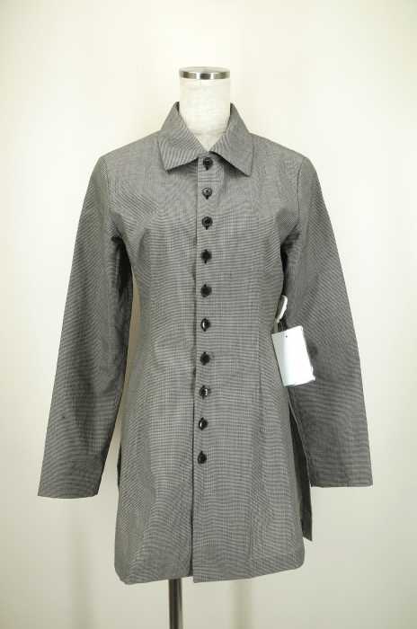tricot COMME des GARCONS （トリココムデギャルソン） AD1996 千鳥格子柄ロングボタンジャケット レディース アウター