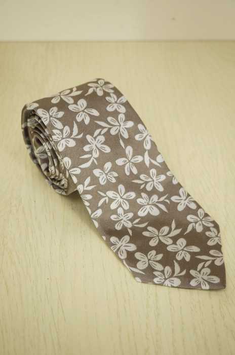 Borsalino （ボルサリーノ） 花柄シルクネクタイ メンズ ファッション雑貨