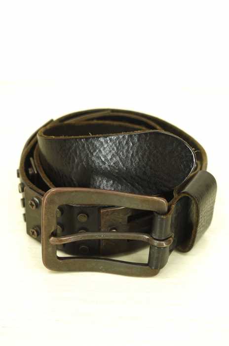 DIESEL （ディーゼル） ロゴレザーベルト メンズ ファッション雑貨