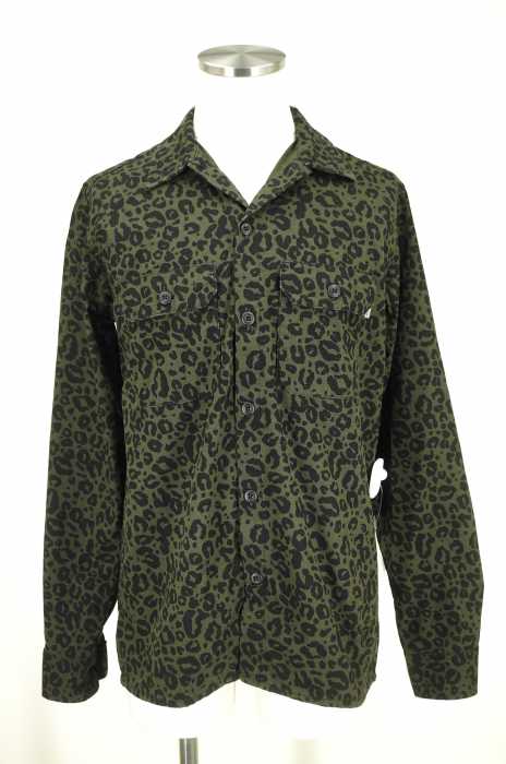 Carhartt （カーハート） MISSION SHIRT レオパード柄ボタンシャツ 