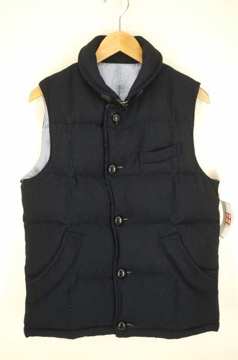 SHIPS JET BLUE (シップスジェットブルー) SHAWL DOWN VEST メンズ アウター