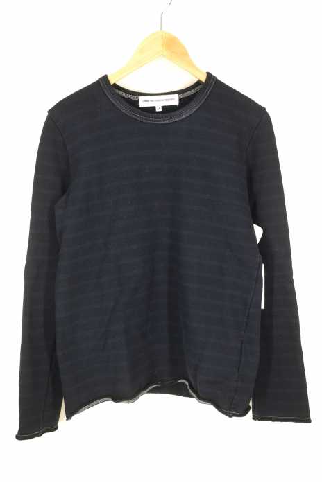 COMME des GARCONS EDITED（コムデギャルソンエディテッド） AD2009　ボーダークルーネックスウェット レディース トップス