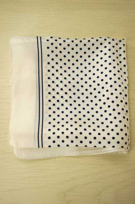 UNITED ARROWS green label relaxing （ユナイテッドアローズグリーンレーベルリラクシング） ドット柄スカーフ メンズ ファッション雑貨
