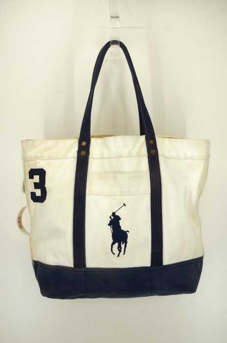 Polo by RALPH LAUREN (ポロバイラルフローレン) ビッグポニーナンバリングキャンバストートバッグ メンズ バッグ