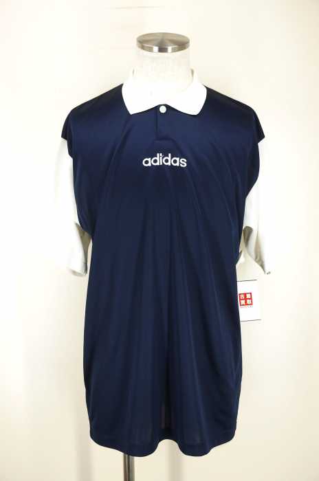 adidas （アディダス） ロゴ刺繍入りポロシャツ メンズ トップス