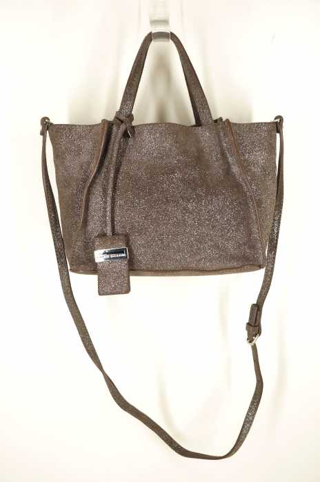 GIANNI CHIARINI （ジャンニキャリーニ） ラメ入スウェード　ミニバッグ レディース バッグ