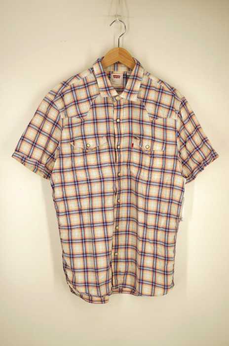 Levi's （リーバイス） チェック柄 ウエスタンシャツ メンズ トップス