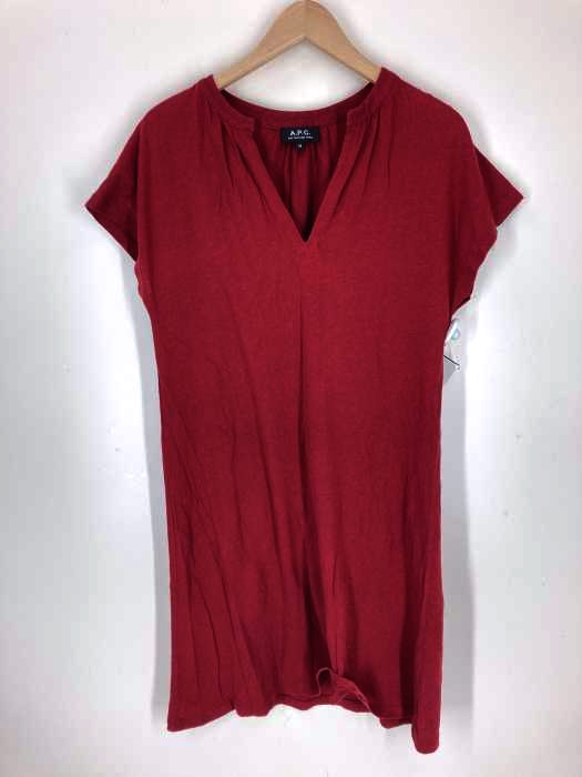 A.P.C.（アーペーセー） キーネック 半袖ワンピース レディース ワンピース