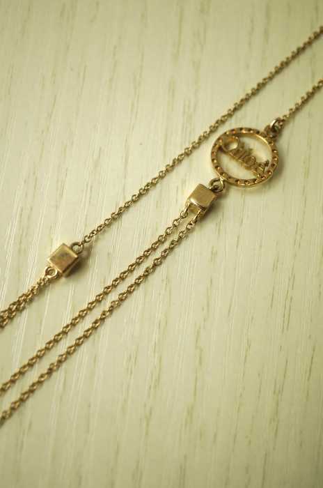 Chloe （クロエ） ストーン付きネックレス レディース アクセサリー