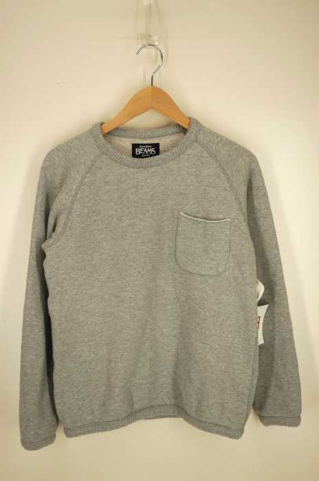 BEAMS  （ビームス） カラーネップ 裏毛スウェットシャツ メンズ トップス