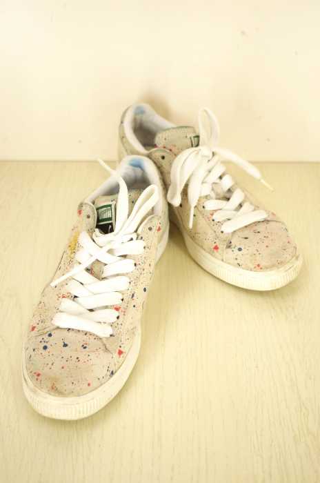 PUMA（プーマ） SUEDE CLASSIC ALLOVER SPLATTER　スニーカー レディース シューズ