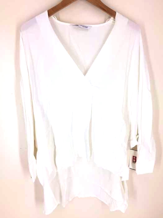ZARA(ザラ) OVERSIZED BLOUSE レディース トップス