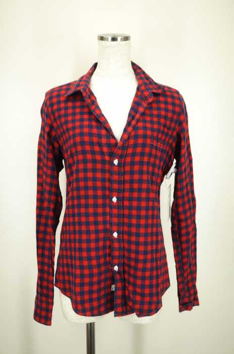 Frank&Eileen （） コットンチェック柄ネルシャツ レディース トップス
