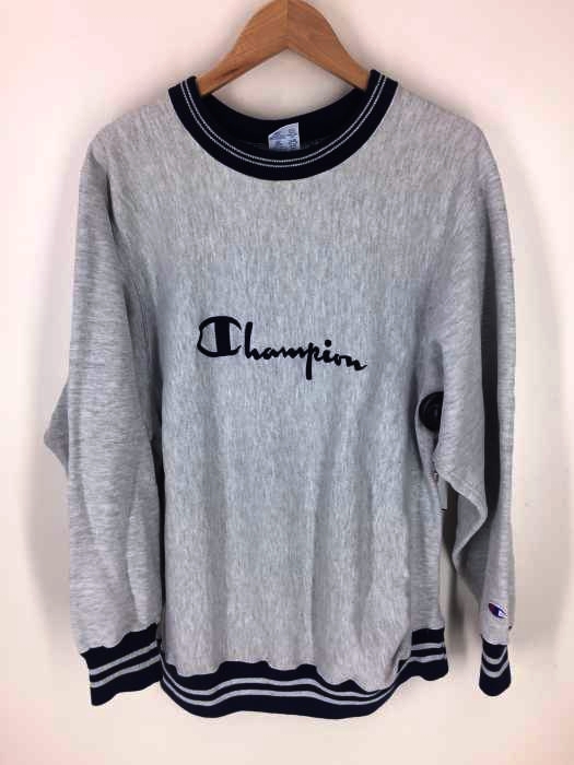 Champion（チャンピオン） 90S REVERSE WEAVE 刺繍ロゴ スウェット トレーナー メンズ トップス