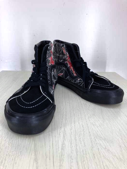 VANS（バンズ） ANAHEIM FACTORY SK8-HI スケートハイ ヴァンズ ブラック スパイダーウェブ メンズ シューズ