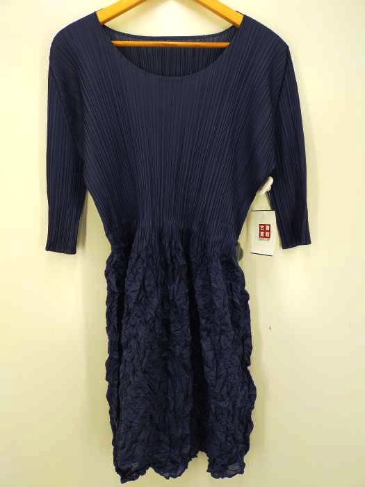 PLEATS PLEASE ISSEY MIYAKE(プリーツプリーズイッセイミヤケ) プリーツ シワ加工 ワンピース レディース ワンピース