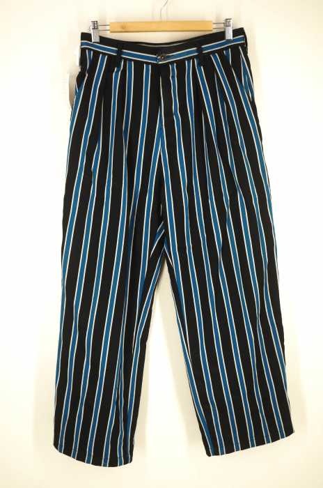 SHAREEF（シャリーフ） STRIPE WIDE PANTS メンズ パンツ