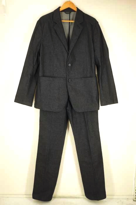 UNITED ARROWS BLUE LABEL（ユナイテッドアローズブルーレーベル） デニム 2Bテーラードジャケット&ストレートパンツ メンズ セットアップ