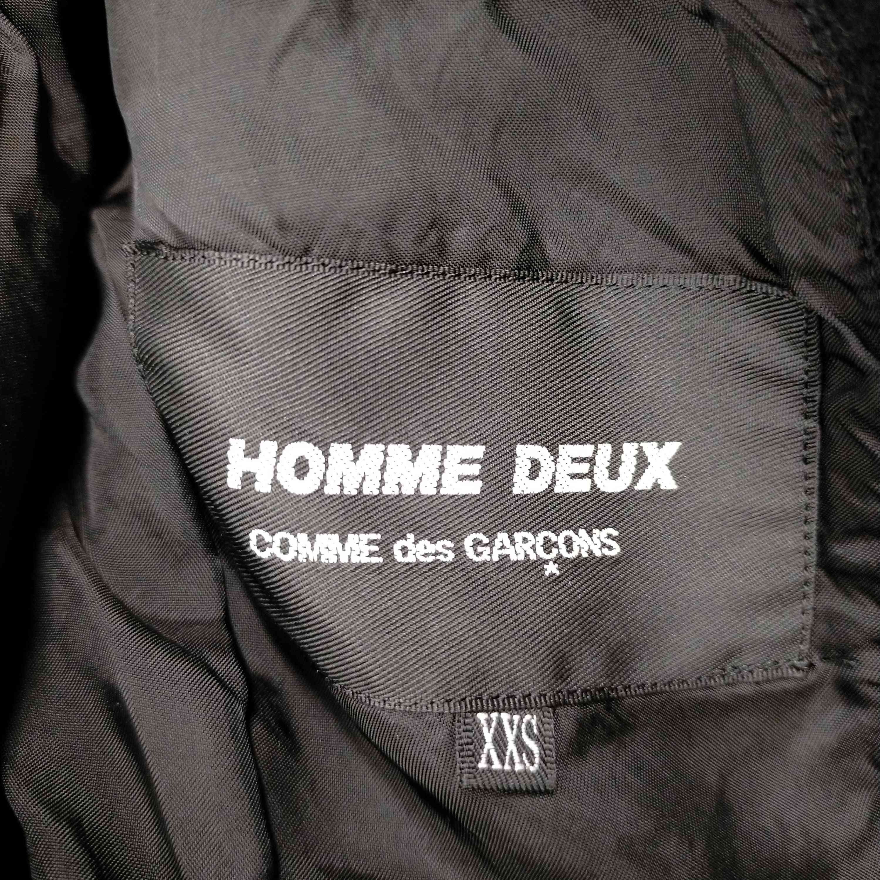 COMME des GARCONS HOMME DEUX(コムデギャルソンオムドゥ)AD2013 ウールテーラードジャケット  【中古】【ブランド古着バズストア】 COMME des GARCONS HOMME DEUX USED/古着（テーラードジャケット）｜COMME  des GARCONS HOMME DEUXのUSED/古着通販サイト SMASELL ...