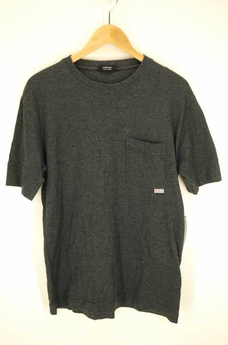 BURBERRY BLACK LABEL （バーバリーブラックレーベル） ポケット付き リブTシャツ メンズ トップス