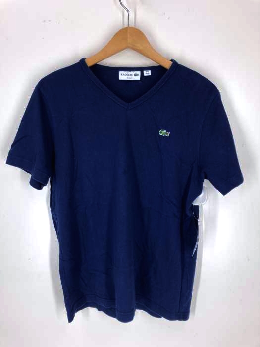 LACOSTE（ラコステ） ワッペン付き ベーシックVネックTシャツ メンズ トップス