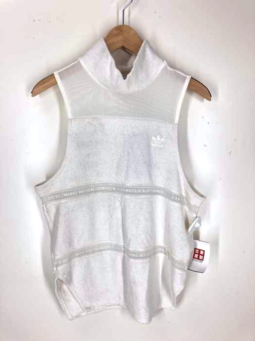 adidas Originals（アディダスオリジナルス） パイル地 ハイネックタンクトップ レディース トップス