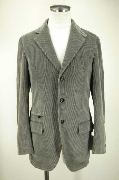 Ermenegild Zegna（エルメネジルドゼニア） 3Bコーデュロイテーラードジャケット メンズ アウター