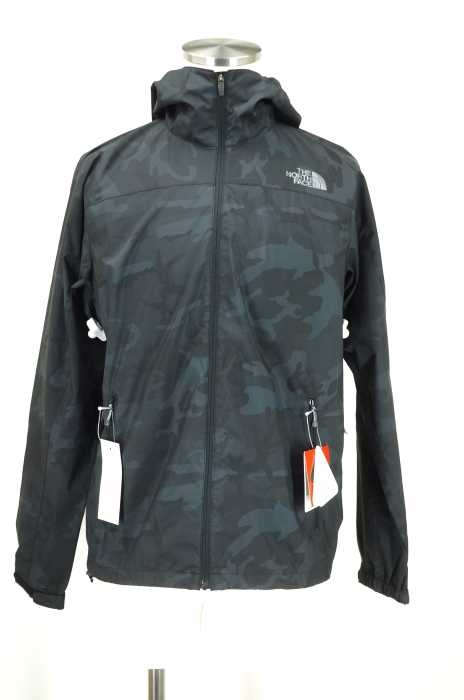 THE NORTH FACE (ザノースフェイス) NOVELTY ANYTIME WIND HOODIE カモ柄ジップパーカー メンズ トップス