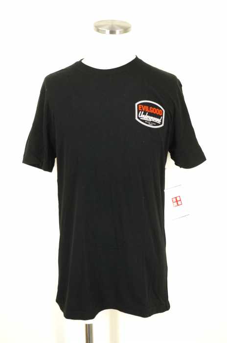 THE EVILGOOD UNDERGROUND (イーブルグッド) NEVERSTOCK プリントTシャツ メンズ トップス