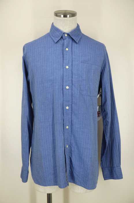 Gambert Custom Shirt （ギャンバードカスタムシャツ） ヘリンボーン柄ボタンシャツ メンズ トップス