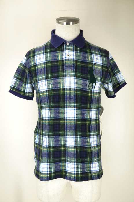 Polo by RALPH LAUREN (ポロバイラルフローレン) BIGポニーチェック柄ポロシャツ メンズ トップス