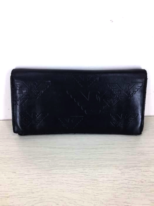 EMPORIO ARMANI（エンポリオアルマーニ） ロゴデザインロングウォレット 長財布 メンズ 財布・ケース