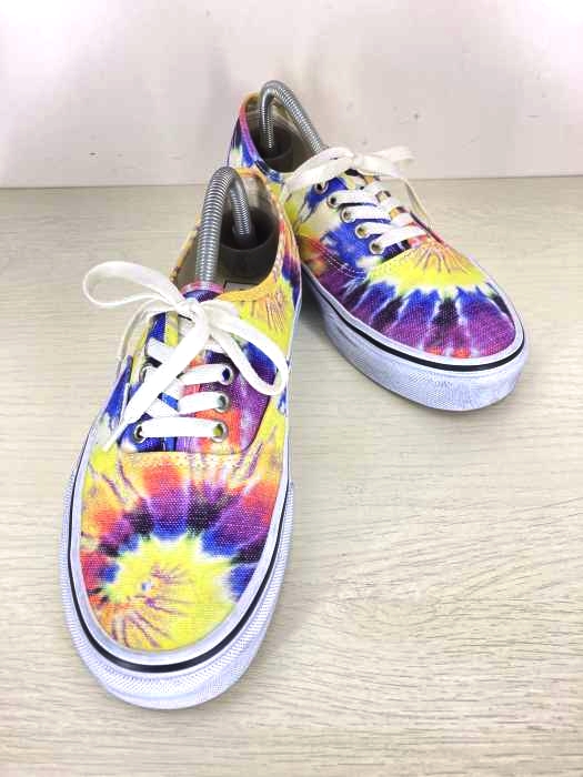 VANS（バンズ） タイダイ柄 authentic ローカットスニーカー メンズ シューズ