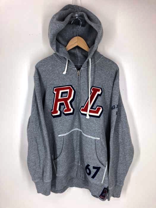 POLO JEANS COMPANY RALPH LAUREN（ポロジーンズカンパニーラルフローレン） ロゴワッペン ジップアップパーカー メンズ トップス