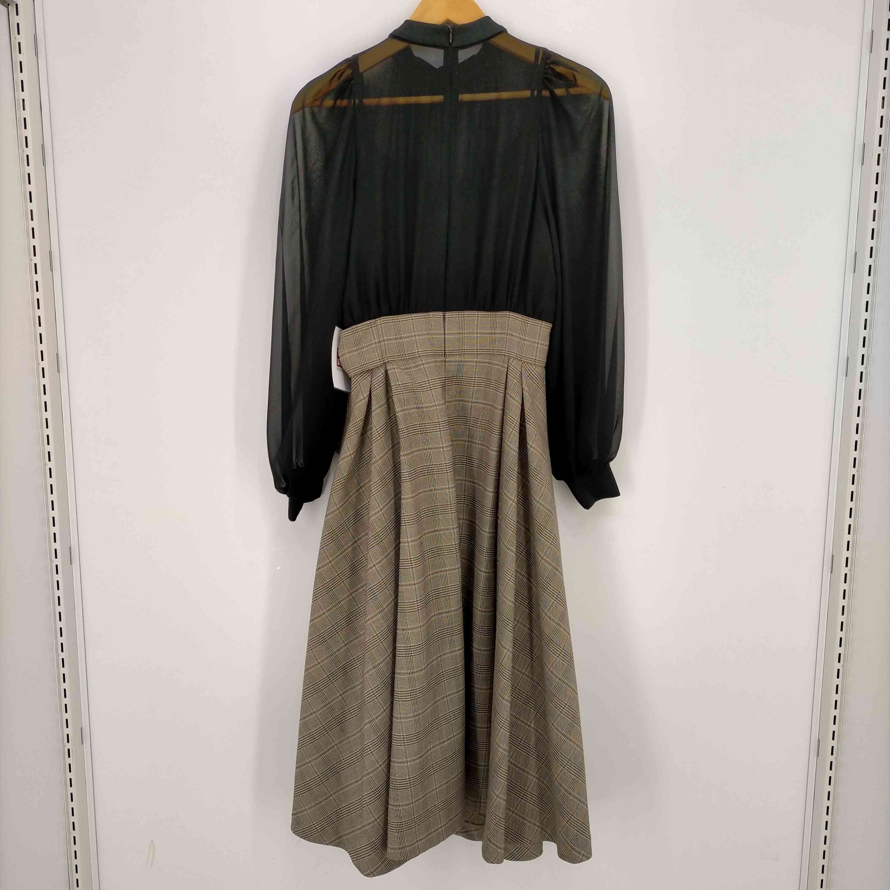 snidel(スナイデル)シースルーブラウス ドッキングワンピース 【中古