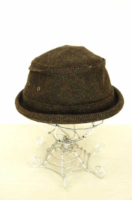 NEWYORK HAT&CO （ニューヨークハット） USA製　ヘリンボーンウールハット メンズ 帽子