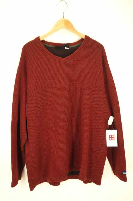 patagonia（パタゴニア） USA製 Vネックプルオーバー メンズ トップス