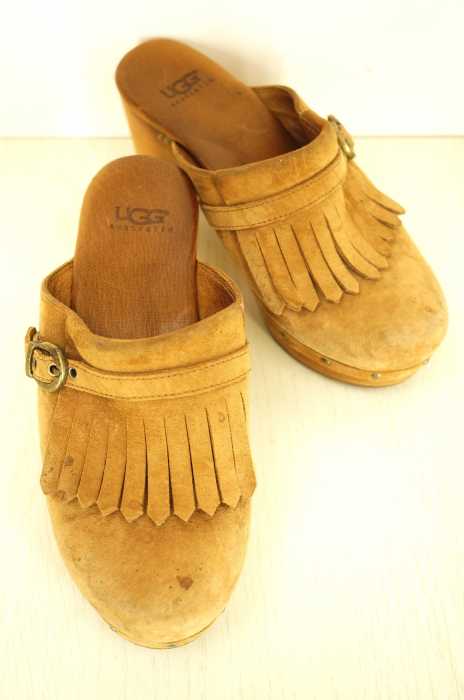 UGG（アグ） レザー サボサンダル レディース シューズ