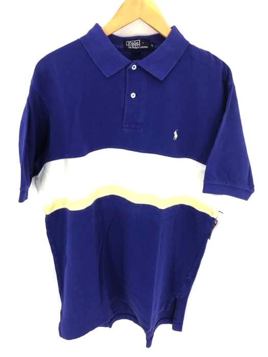 Polo by RALPH LAUREN（ポロバイラルフローレン） ブランドロゴ刺繍入り半袖ポロシャツ メンズ トップス