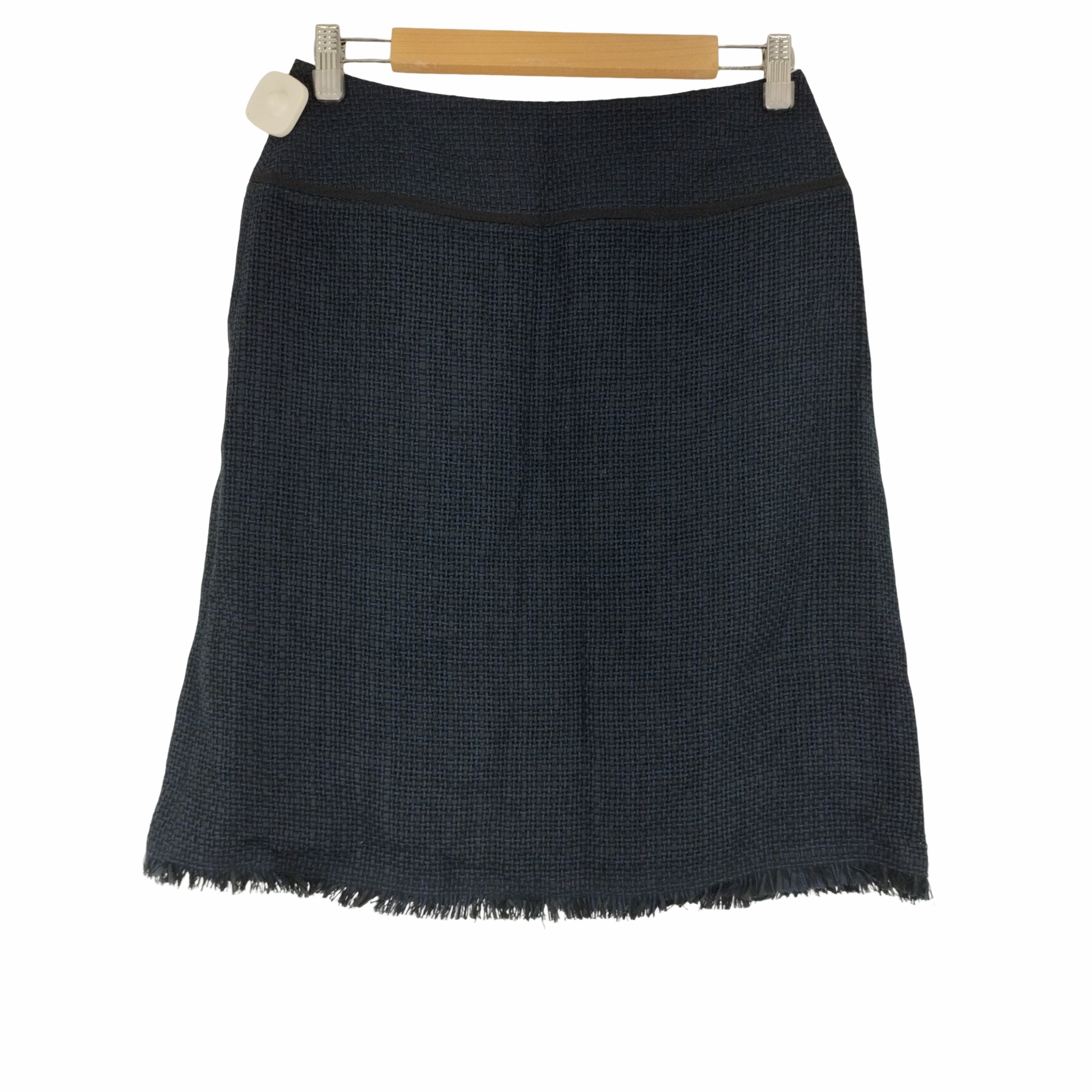 LANVIN(ランバン)コレクション メッシュフリンジスカート 台形スカート  