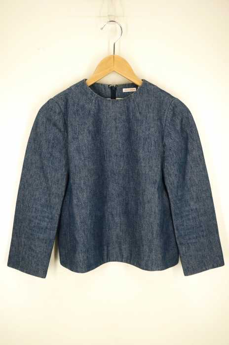 DRESSTERIOR （ドレステリア） インディゴクルーネックカットソー レディース トップス