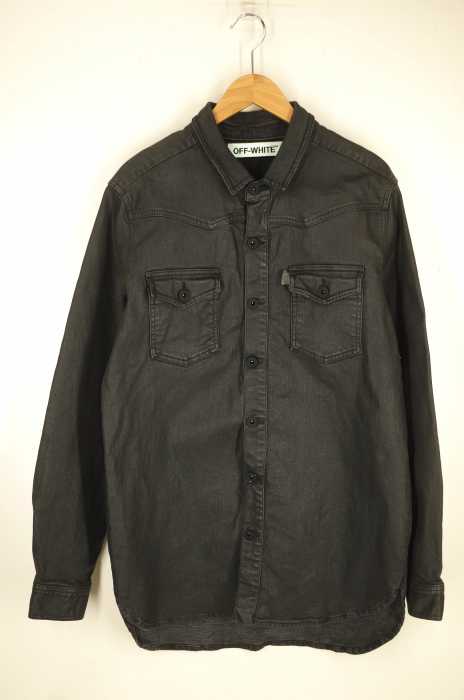OFF-WHITE(オフホワイト) 2016AW BRUSHED DENIM SHIRT メンズ トップス