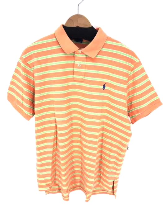 Polo by RALPH LAUREN（ポロバイラルフローレン） オレンジ ポロシャツ メンズ トップス