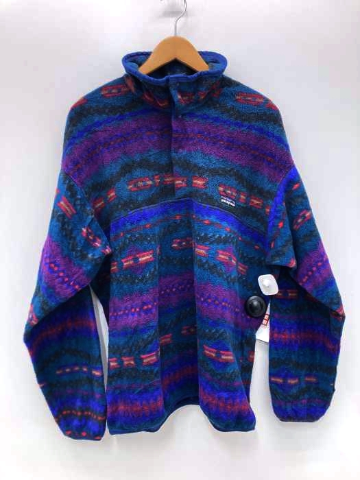 patagonia（パタゴニア） SNAP-T  ネイティブ柄スナップT フリース メンズ トップス