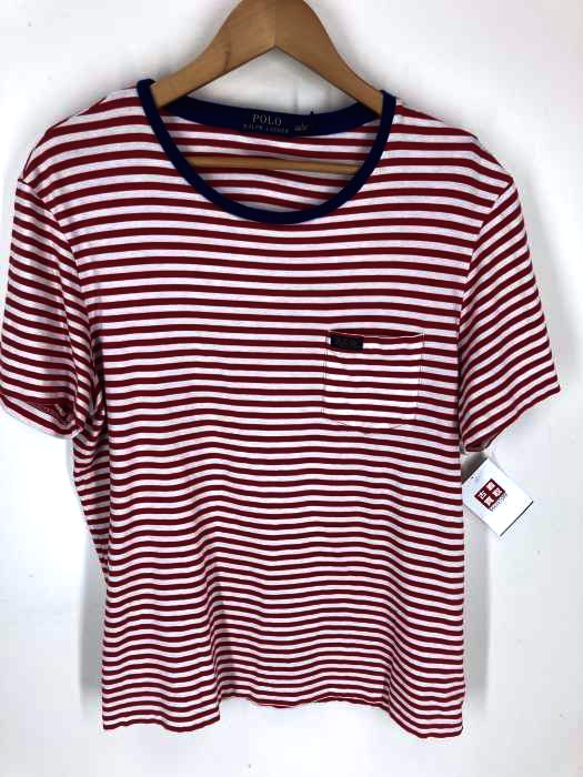 POLO RALPH LAUREN(ポロラルフローレン) 胸元ロゴ刺繍クルーネックTシャツ メンズ トップス