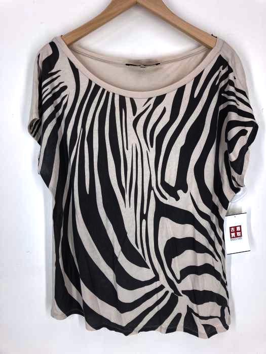 MAX MARA(マックスマーラ) 総柄 Uネック Tシャツ レディース トップス