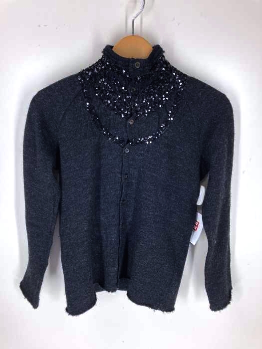 JUNYA WATANABE COMME des GARCONS MAN（ジュンヤワタナベコムデギャルソンマン） AD2004 ウール スパンコール カーディガン レディース トップス