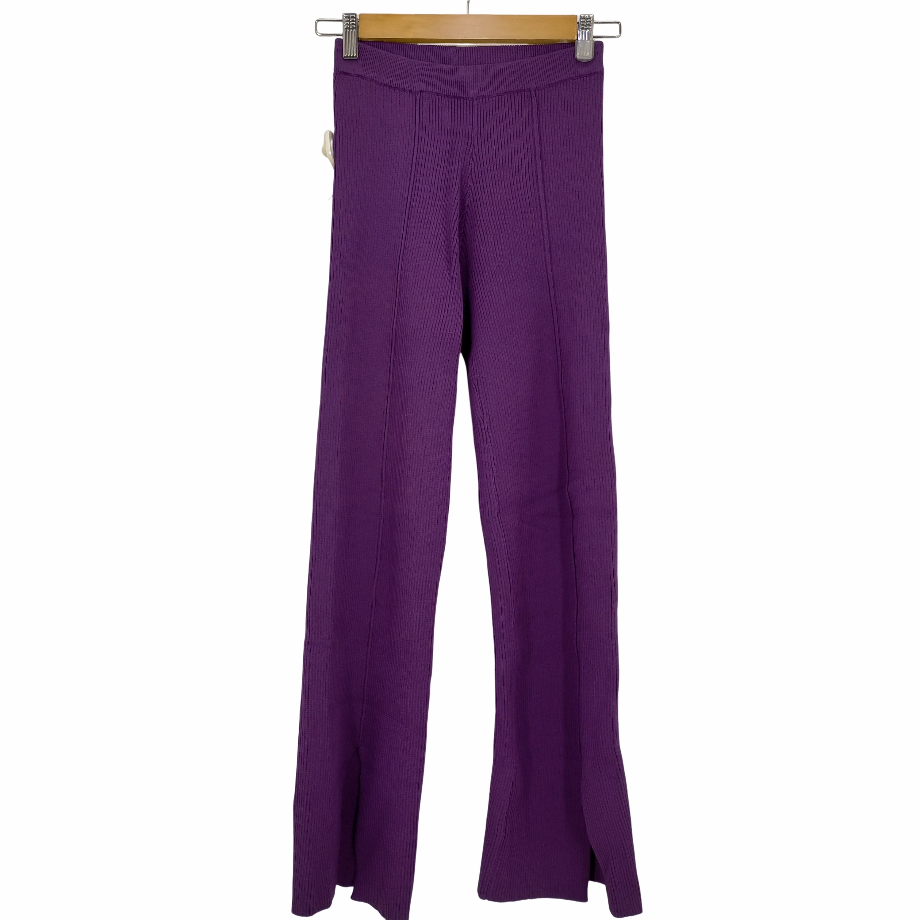 soduk(スドーク)スリットニットトラウザー slit knit trousers 【中古