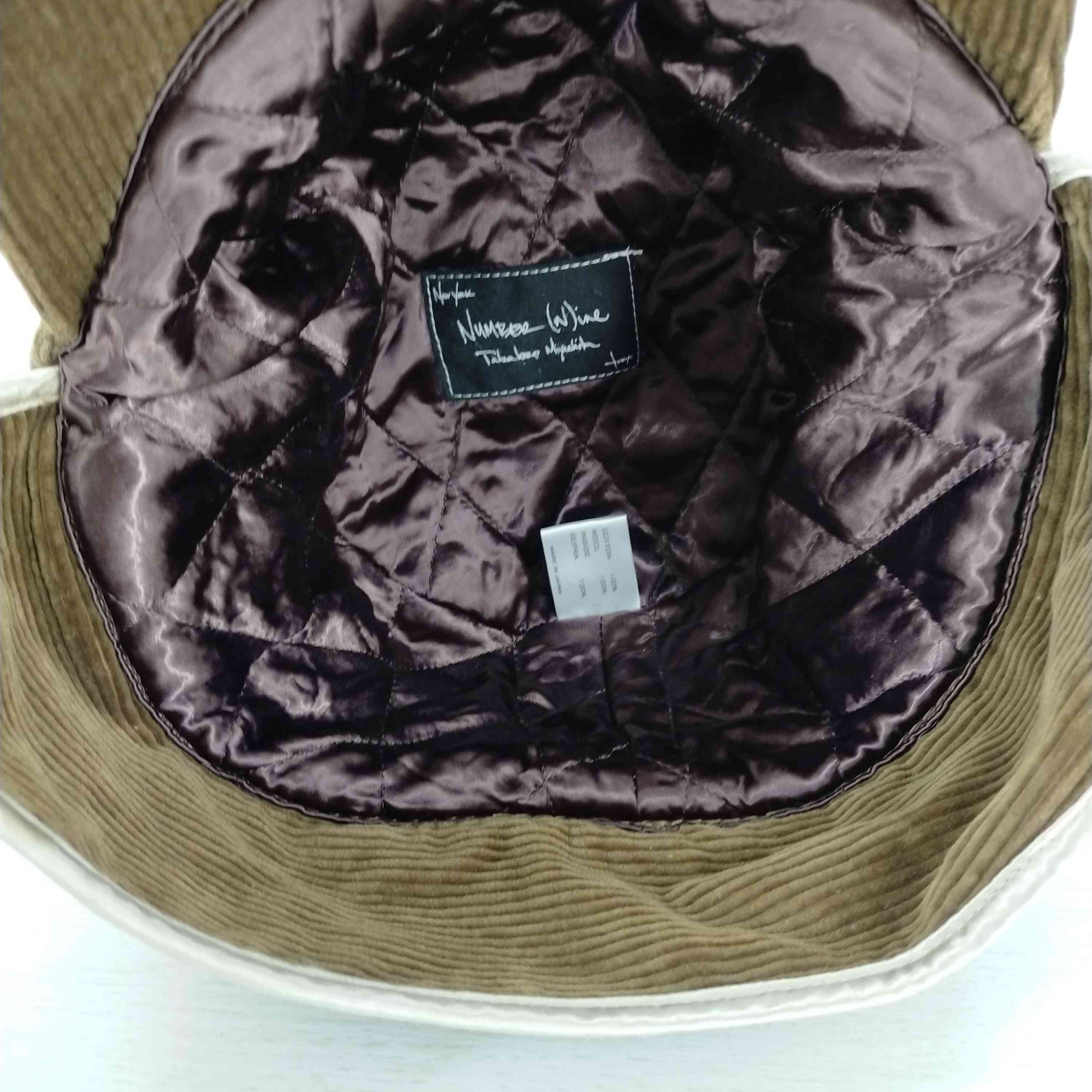 ナンバーナイン　コーデュロイ キャスケット　キャップ NUMBER (N)INE キャスケット キャップ ナンバーナイン コーデュロイ